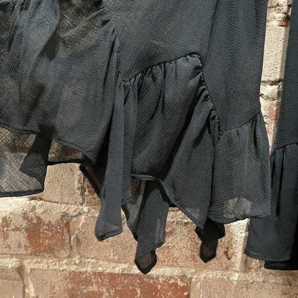 Free People All Night Long Button Down Lace Tunic Size XS - Picture 7 of 10